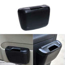 Car Interior Waste Garbage Dust Box Cup Storage Bag Trash Can Bin Holder