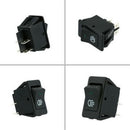 1Pc LED On/Off Indicator Rocker Toggle Switch Driving Fog Lamp/Work Light Bar