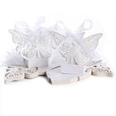20pcs Sweets candy box Grand butterfly for wedding baptism P2J5