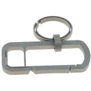 Titanium Alloy Key Chain Ring Carabiner Hook Belt Buckle Outdoor Tools 28mm