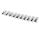 10pcs Right Angle 90 Degree RF Coaxial Coax TV Aerial Male Connector Plug