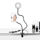 360 Degree Long Arm Flexible Stand w/Dimmable LED Light for Live Stream A