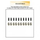 5 Sets Speed Jump Rope Cable Adjuster Adapter Screws Collar and End Caps