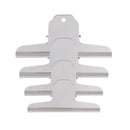 6Pcs Metal Bulldog Grip Clip Food Sealer Bag Clamp Paper Document Ticket Binder
