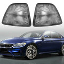 2x Smoked Lens Car Corner Lights w/o Bulbs for 3 Series E36 4DR 1992-1998 A