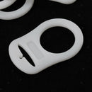 Pacifier clips set - silicone - 10 pieces - Traspatent - baby clip - dummy