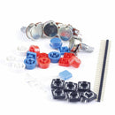 Electronic Parts Pack KIT for ARDUINO component Resistors Switch Button GXTEUS