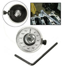 Adjustable 1/2'' Drive Angle Gauge Torque Wrench Meter Measurer Car Garage Tool