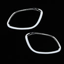 Front Head Fog Lights Cover Molding Trims Fit for Mercedes-Benz Glc X253 20