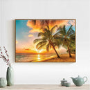 Sunrise Sea 5D DIY Diamond Painting Embroidery Kits Needlework Cross Stitch