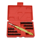 38pcs DIY Letter and Number Stamp Set for Plastics Leather Mark Tool Set