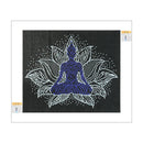 Buddha Statue Cross Stitch Mosaic Luminous Diamond Painting 5D Full Drill