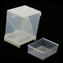 No-Mess Bird Automatic Feeder Parrot Integrated Feeder Food Container for Small