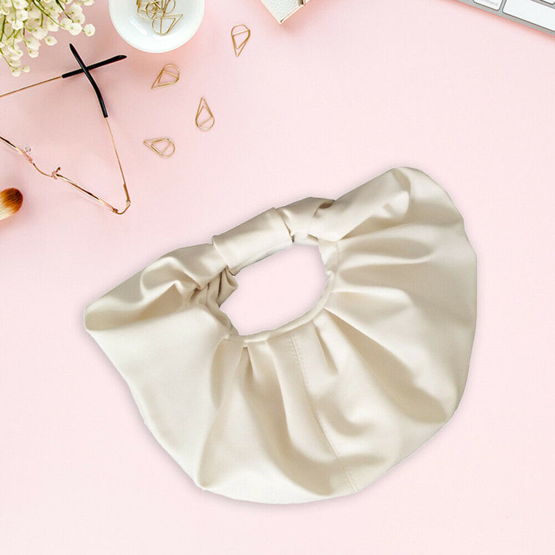 Women Shoulder Bag Female Pleated Dumpling Handbags Purses Travel Soft Clutch