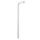 24" 60cm Stainless Steel Wall Mounted Tube Rainfall Shower Head Arm Bracket