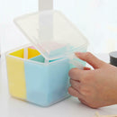 4 in 1 Spice Jar Condiment Storage Seasoning Bottle Container Box Newest Useful