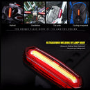 USB Rechargeable Mountain Bike Taillight Night Cycling COB Warning Light