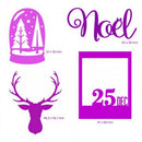 Christmas Cutting Dies for DIY Scrapbooking Album Stencil Xmas Gift (H4252) A