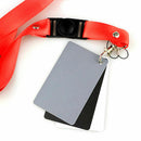 3 in 1 Pocket-Size Compact Digital White Black Grey Card. Gray 18% Balance