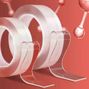 Double-Sided Nano Magic Tape Traceless Clear Adhesive Invisible Gel Anti-Slip