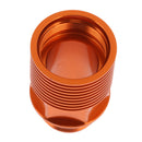 Aluminum Alloy Motorcycle Rear Brake Fluid Reservoir Extender Oil Can for