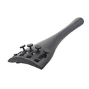 4/4 Cello Tailpiece with 1pcs Tailgut Tailcord 4 Fine Tuners Aluminum Alloy B7E7