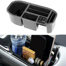 Car Seat Plastic Storage Box Console Side Pocket With Coin Manager / Cup  XWI