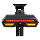 Bicycle Smart LED Taillight USB Charging Remote Control Brake Warning Lamp