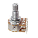 3x MN500K 18mm Shaft Audio Electric Potentiometer for Guitar Bass Accessory