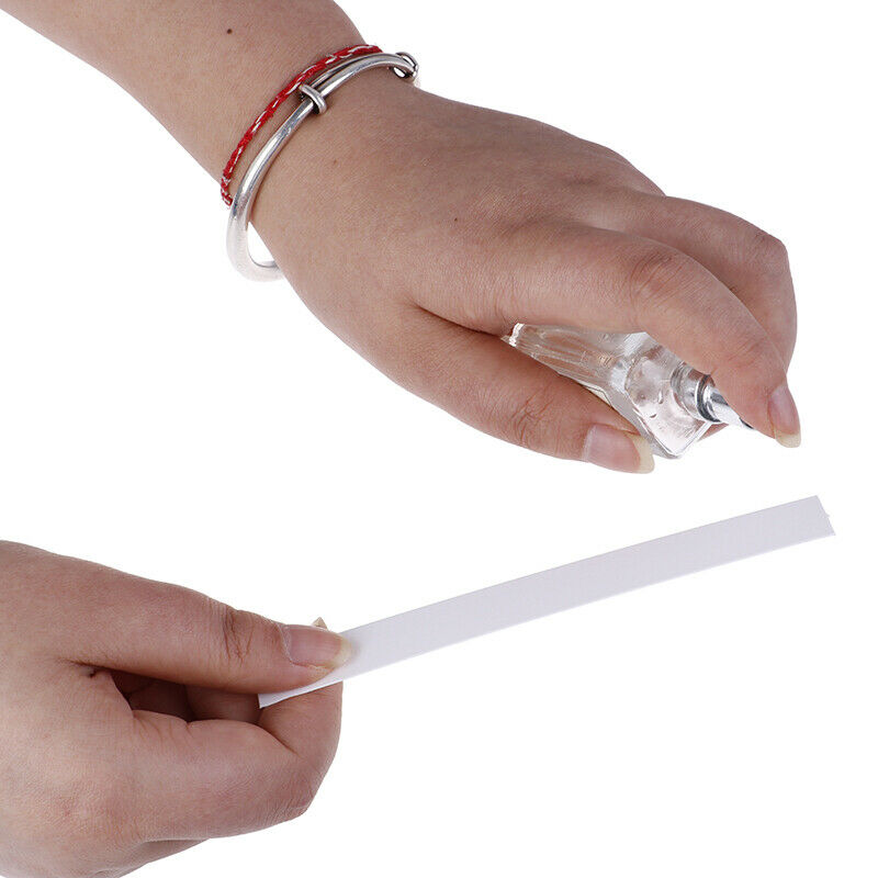 100pcs 130*15mm Aromatherapy Fragrance Perfume Essential Oils Test Paper Stri BX