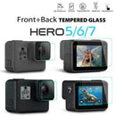 For Gopro Hero 5 6 7 Camera Accessories Lens & Screen Protector Protective O5M2