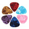 60 Pack Abstract Art Colorful Guitar Picks, Unique Guitar Gift For Bass, El