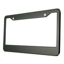 2pcs 12in x 6in Stainless Steel Car Auto License Plate Frame Covers Kit