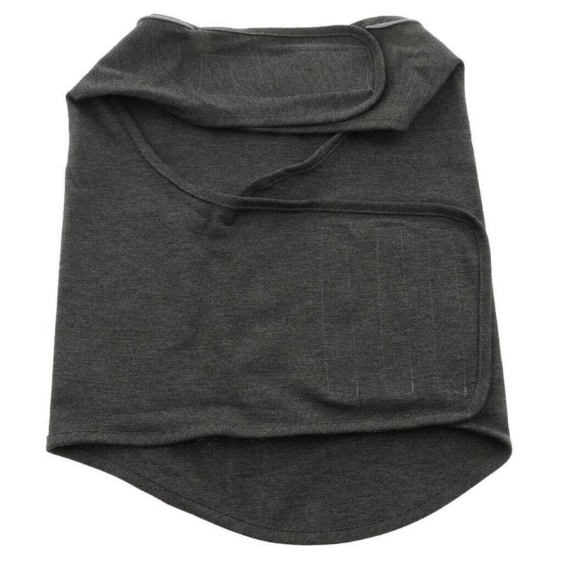 Dog Anxiety Thunder Vest Calming Dog Thunder Jacket Wrap For Dogs Gray L