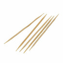 200 pcs Home Restaurant Head Double Bamboo Toothpick, 6,4 cm long R2O6