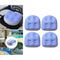 4PC Jacuzzi Spa Booster Seats Comfy Inflatable Pillow Cushion for Pool Bathtub