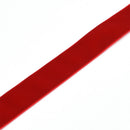 2x 20Yard 10mm Velvet Ribbon For Crafts Embellishments Wedding Decor Mixed