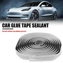 4m Car Glue Tape Headlight Sealant Butyl Rubber Headlamp Taillight Glue Tape