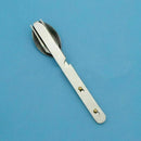 New Sport Fork Spoon Eating Utensil Stainless Steel Camping Cutlery Set New J5P5