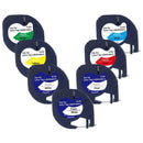 7 Pack 91201 Compatible Dymo Letratag Tape 12Mm 91330 16952 91331 91332 Mix