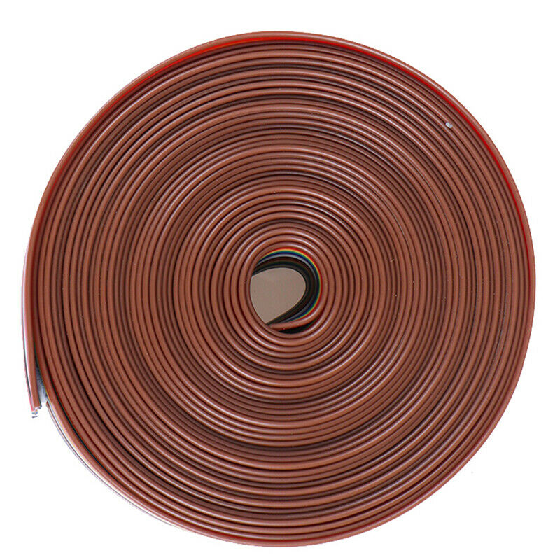 5M 1.27mm 20P Cable Rainbow Flat Line Support Wire Soldered Cable Connector  Gn