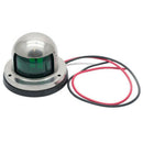 1Pair Marine Bow Light 12V Stainless Steel LED Navigation Side Lights Boat Yacht