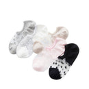 Women'S Thin Lace Socks Short Ankle Socks Stretchy Comfy Low Cut Socks Cott