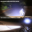 LED Flashlight 3 Modes Rotating Zoom Torch Glare Lamp Light with Battery