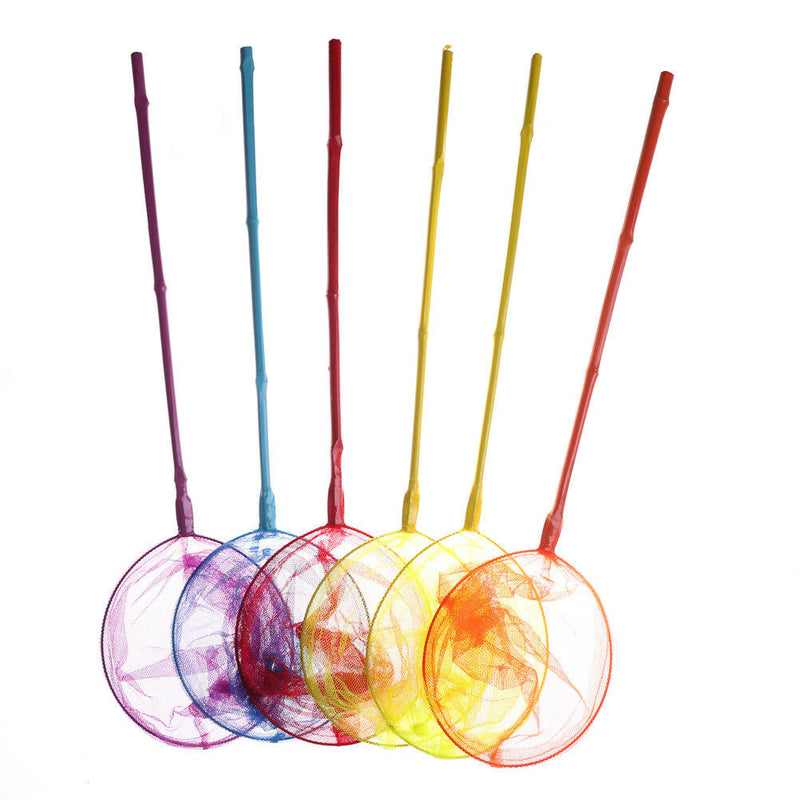 68cmSummer Children Fishingn Net Wooden Fishing Net Insect Net Butterfly Net  lj