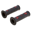 Black & Red 22mm 7/8" ATV Pid Dirt Bikes Motorcycle Hand Grips Handle Bar
