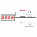 0.56inch Mini Digital LED Display 4 Bits 0-100V Voltmeter Panel Volt Voltag