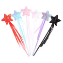 2Pcs Cute Five Pointed Star Fairy Magic Wand Magic Stick Party Toys for Kids Hn
