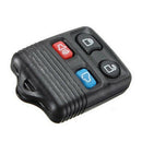 1X Black 4 Button black Car Remote control Key Case Shell Cover Replace for Ford