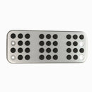 Aluminum Footrest Foot Rest Dead Pedal Pad Cover for Peugeot 206 206CC, Left